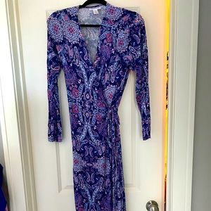 Maternity Wrap Maxi Dress